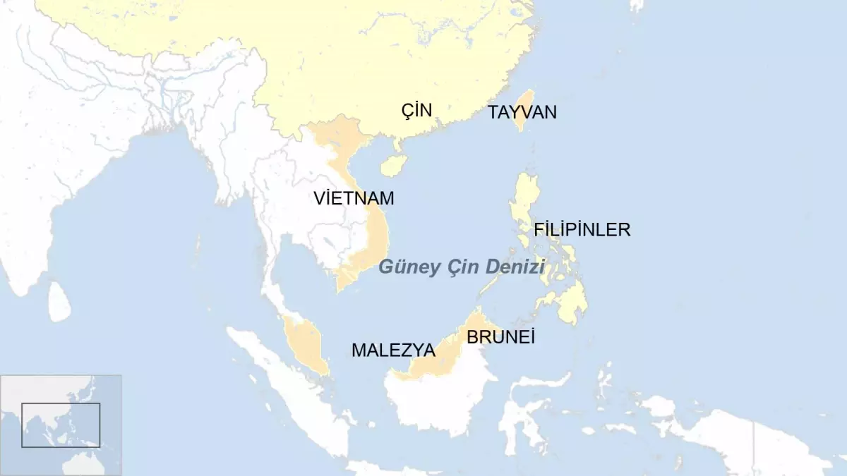 Çin ve Filipinler, Güney Çin Denizi’nde çarpışma yaşadı