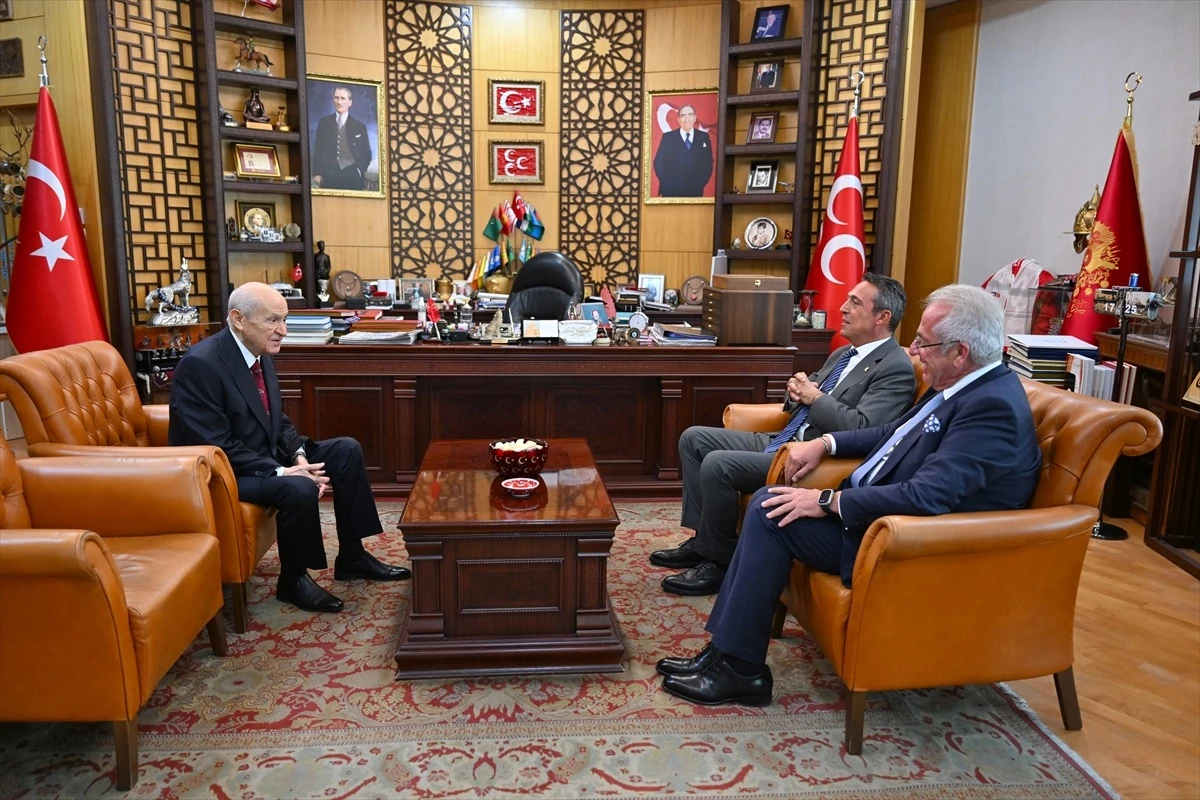 Devlet Bahçeli, Ali Koç ile Görüştü