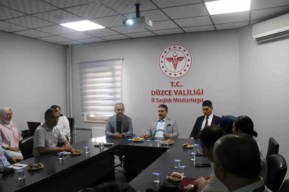 Düzce’de sağlık hizmetleri sunumu değerlendirme toplantısı yapıldı