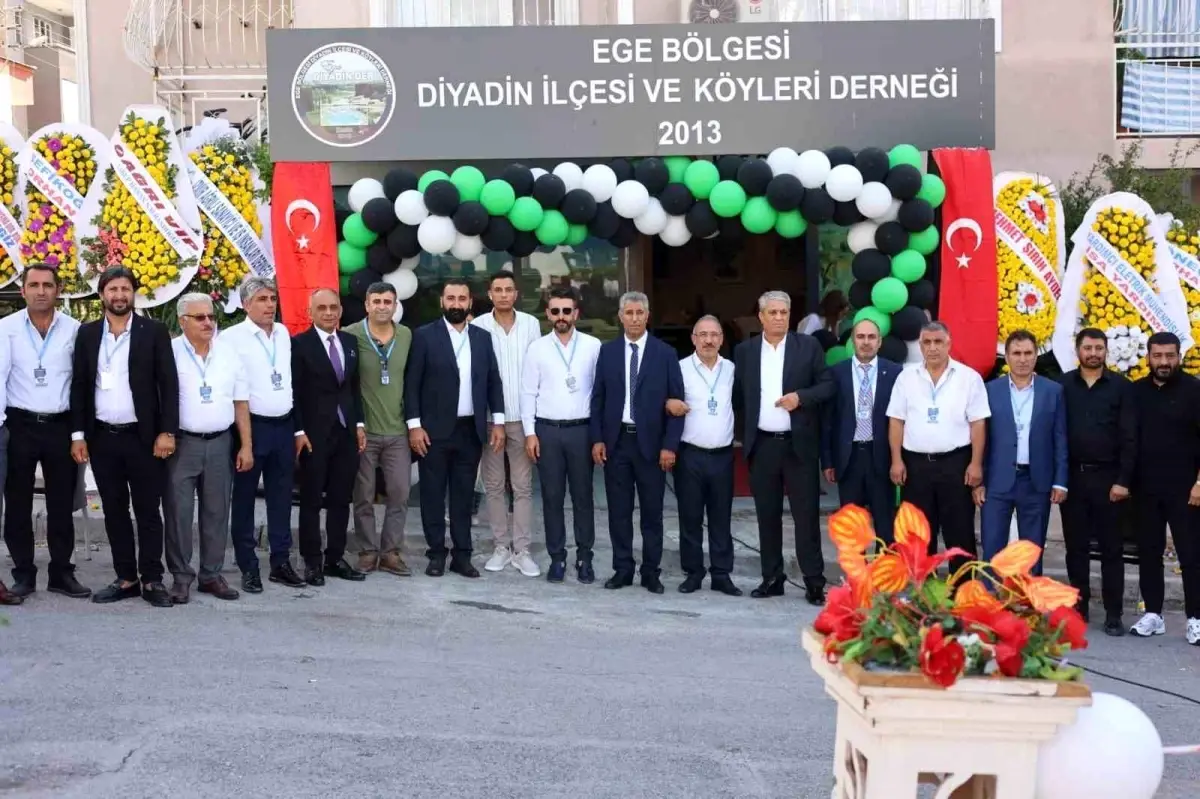 Ege Bölgesi Diyadin İlçesi ve Köyleri Derneği’nin Açılışı Gerçekleştirildi