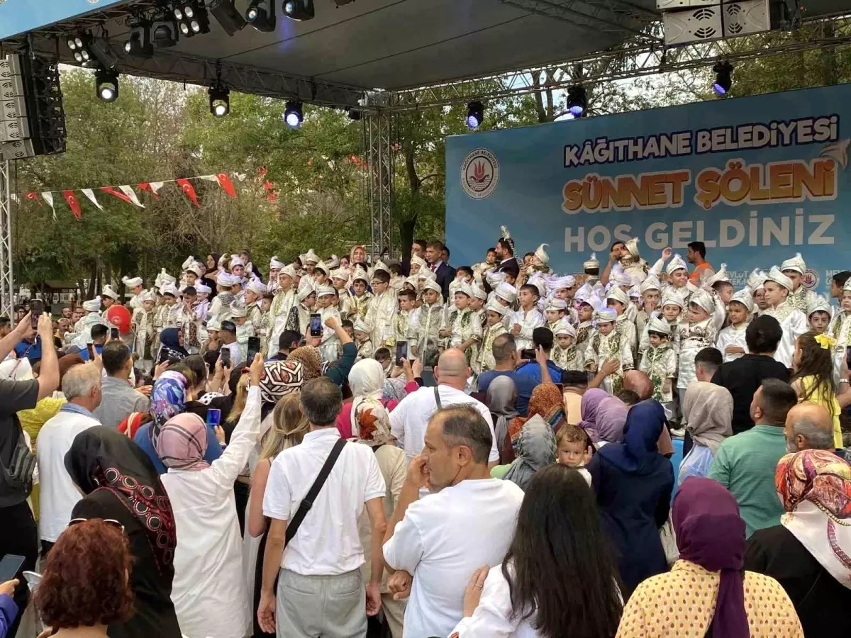 Kağıthane Belediyesi’nden Bin Çocuğa Sünnet Şöleni