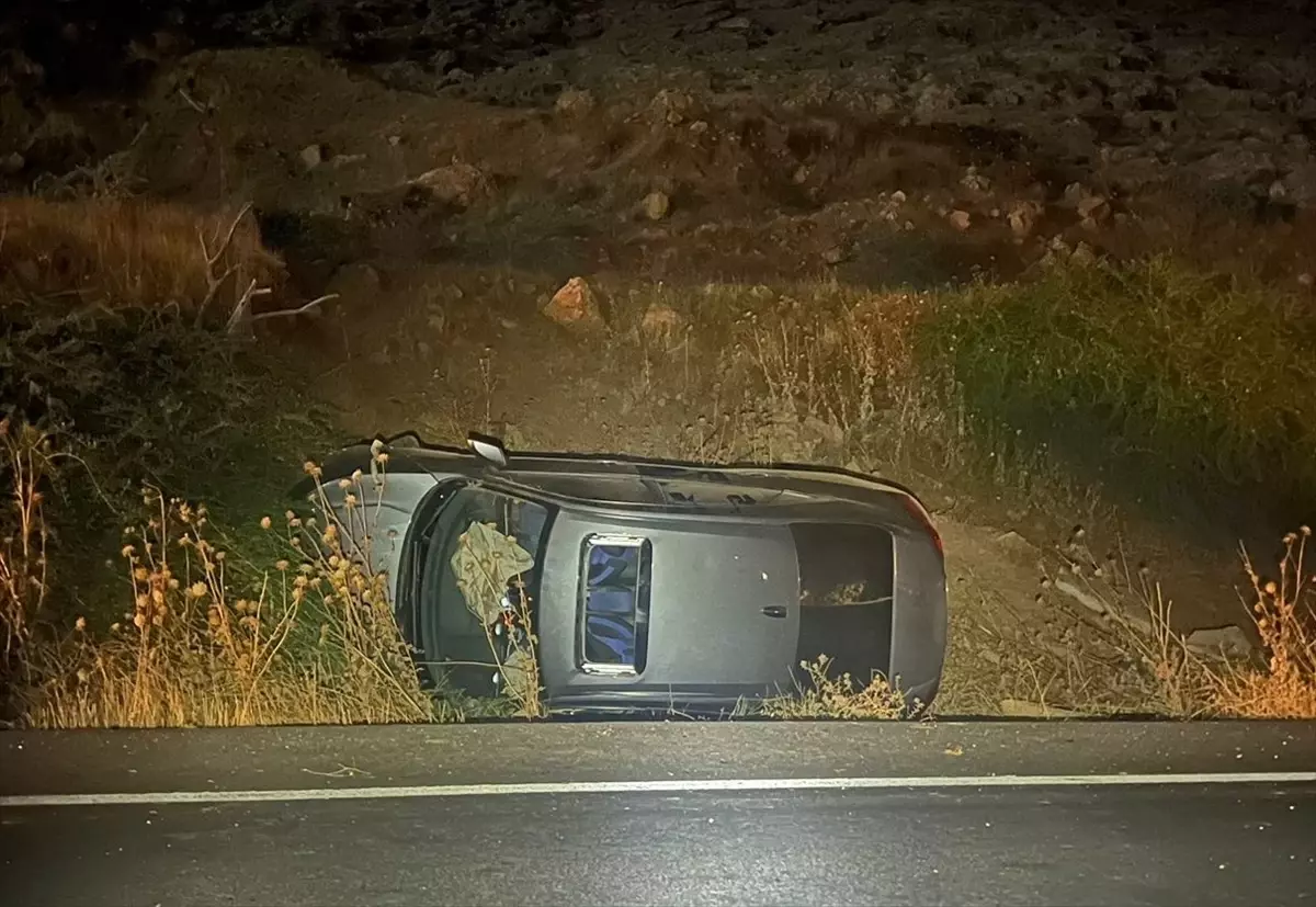 Nusaybin’de Otomobil Devrildi: 8 Yaralı