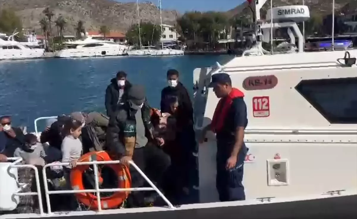 Marmaris’te 21 Düzensiz Göçmen Yakalandı