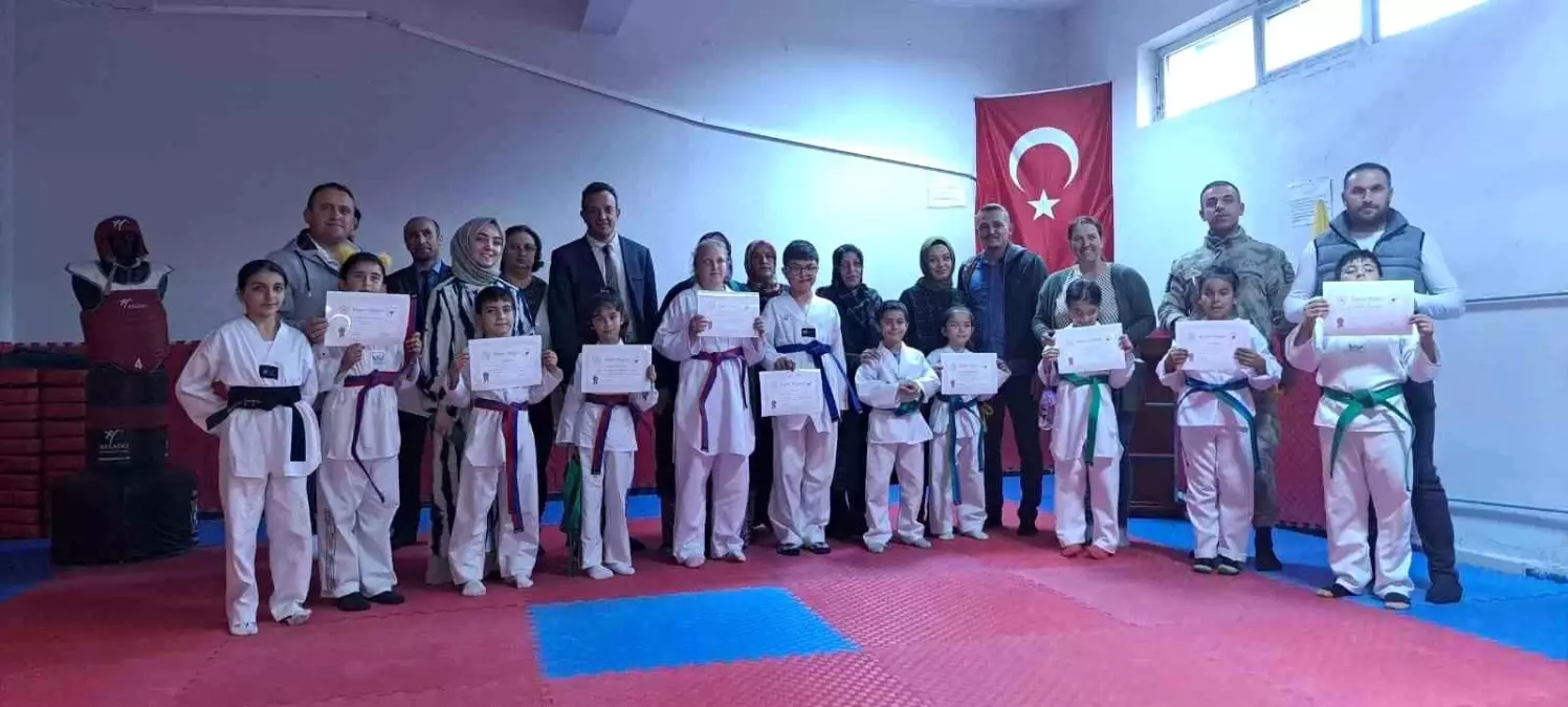 Posof’ta Taekwondo Kuşak İmtihanı Heyecanı