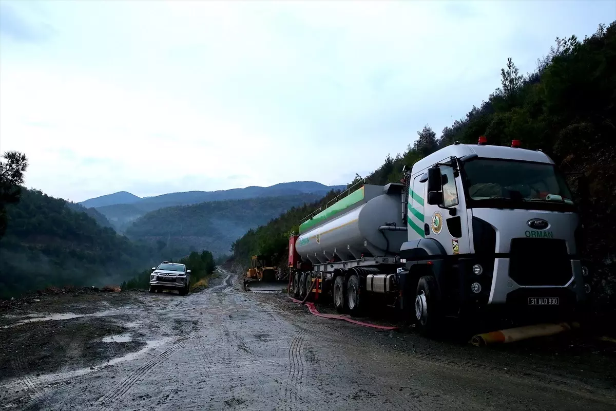 Hatay’da Orman Yangını Kontrol Altına Alındı