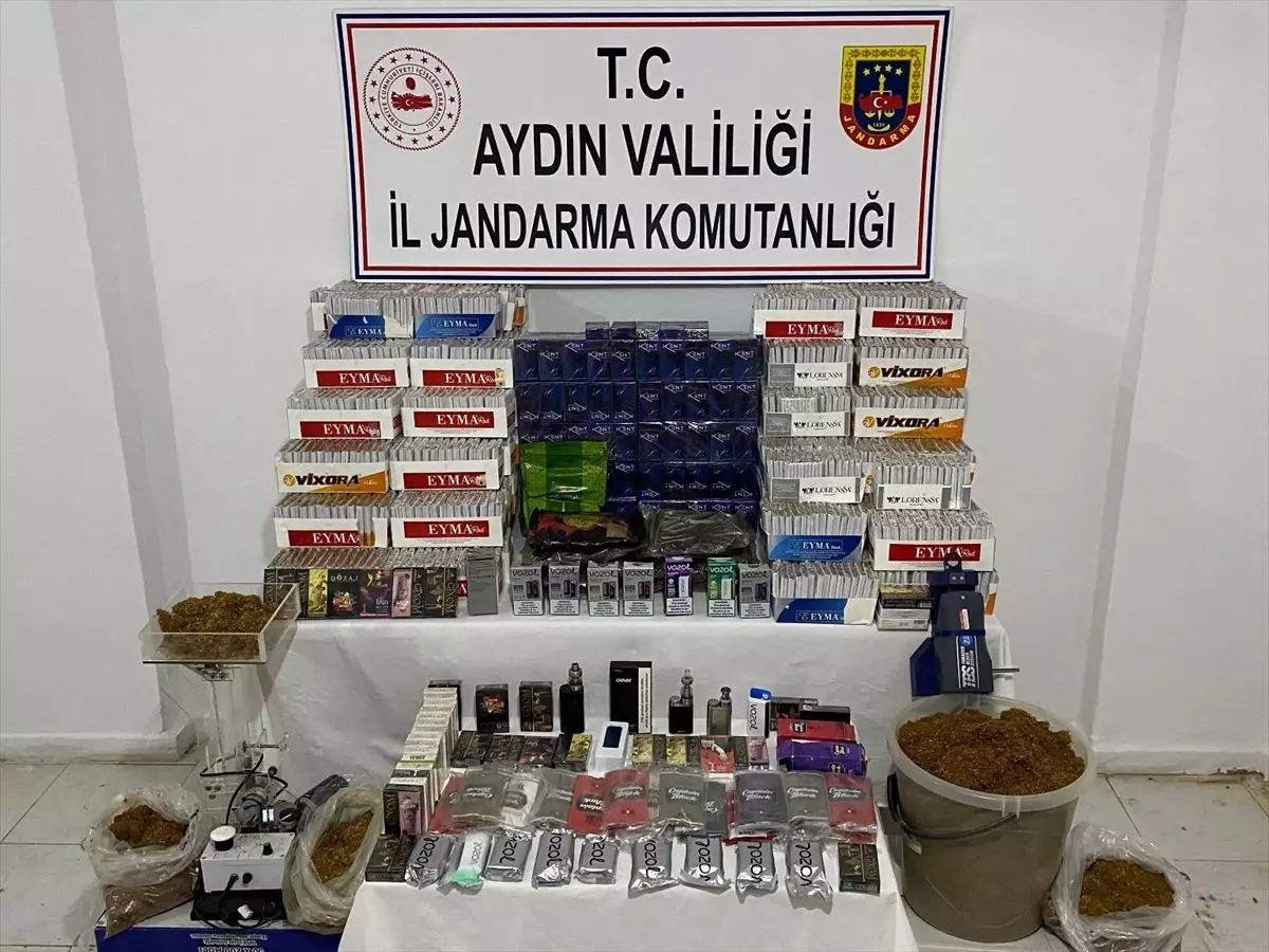 Kuşadası’nda Kaçak Sigara Operasyonu